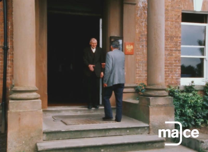 Credenhill Court Polish Hostel. Screenshot from video at the Media Archive for Central England MACE