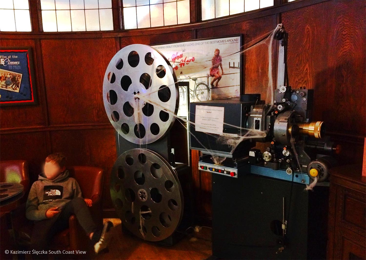 Old film projector - Dome Cinema