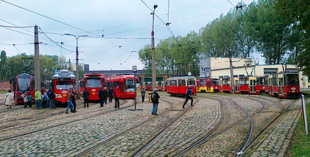 Stroszek tram depot open only on open days