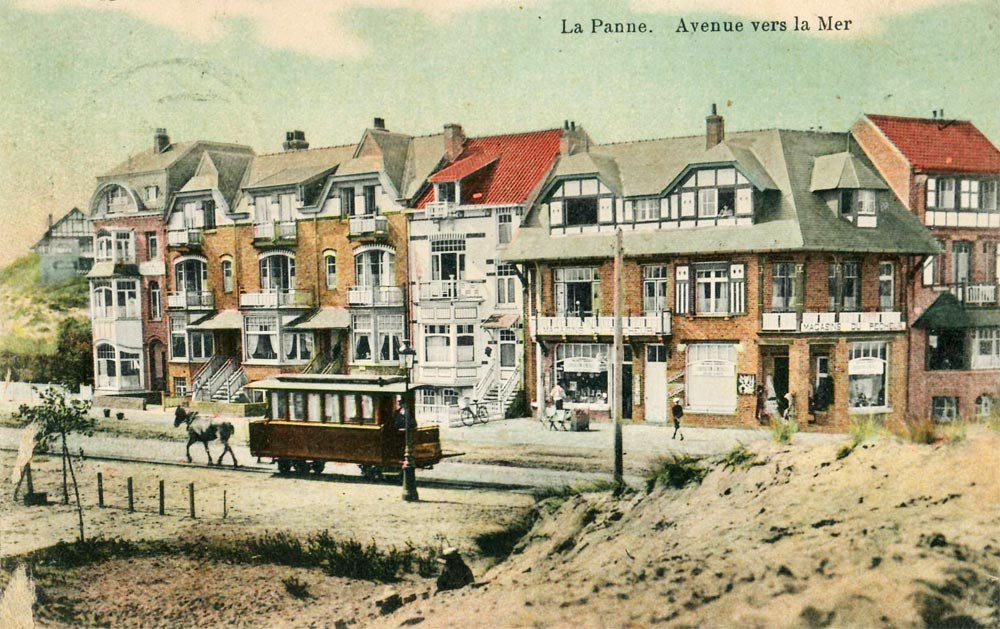 Horse drawn tram in De Panne