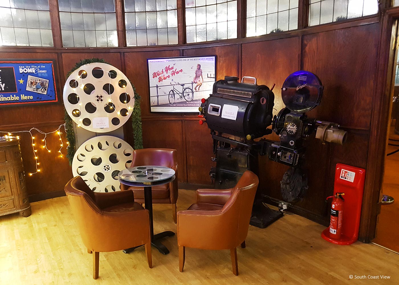 Old film projector - Dome Cinema